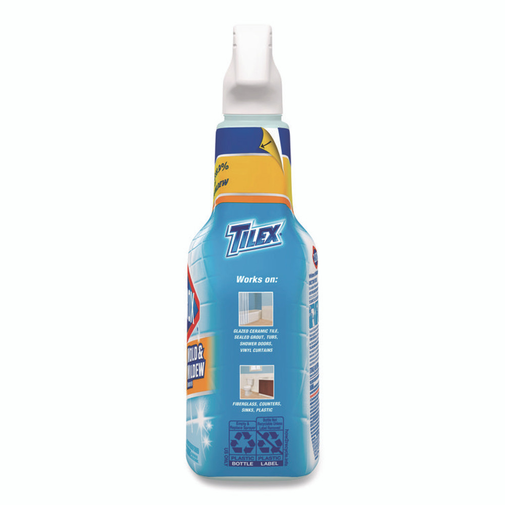 CLOROX SALES CO. 01234 Mold and Mildew Remover with Bleach, Unscented, 32 oz Spray Bottle, 9/Carton
