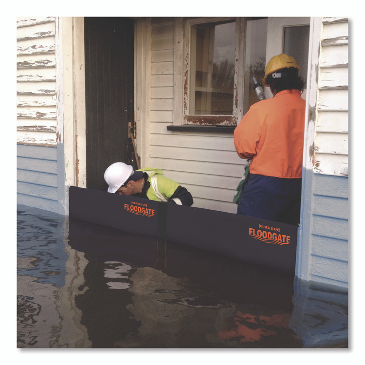 ABSORBENT SPECIALTY PRODUCTS Quick Dam™ QDFG50 Flood Gates, 1" x 50" to 55" x 26"