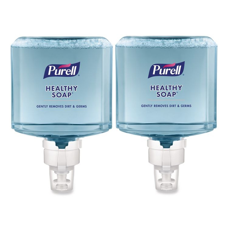GO-JO INDUSTRIES PURELL® 777702 HEALTHY SOAP Foam Refill, For ES8 Dispensers, Fresh Scent, 1,200 mL, 2/Carton