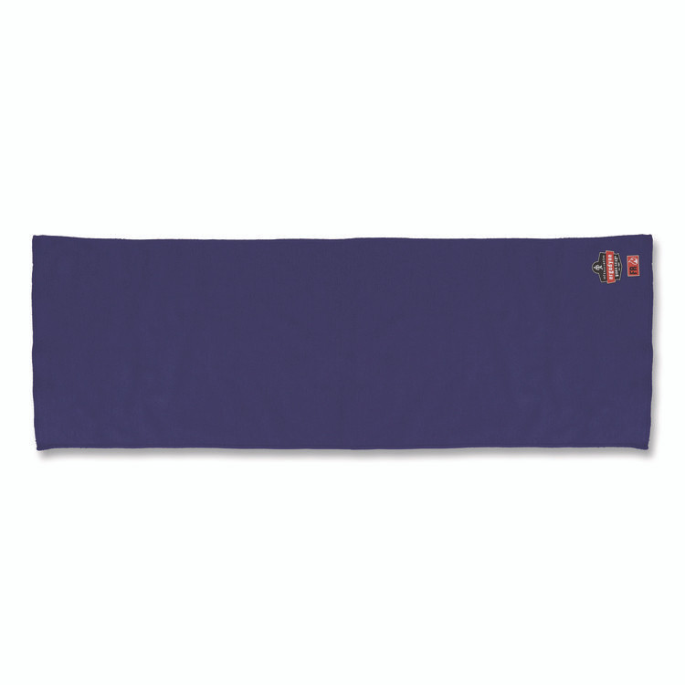 TENACIOUS HOLDINGS, INC. ergodyne® 12437 Chill-Its 6606FR FR Cooling Towel, Modacrylic Knit, One Size Fits Most, Blue