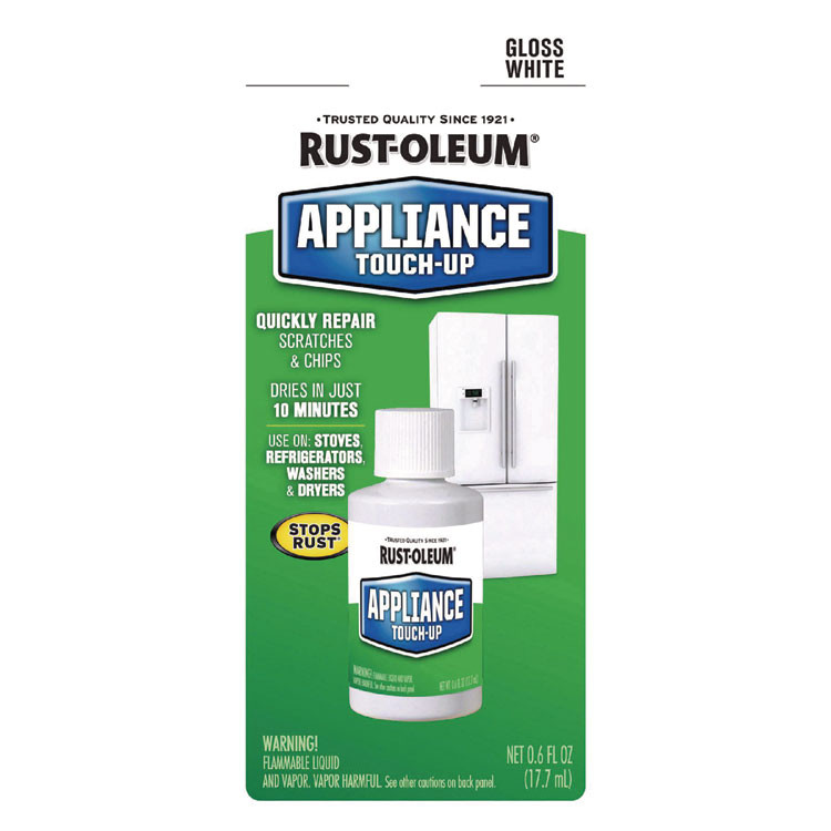 RUST-OLEUM CORPORATION 203000EA Specialty Gloss White Appliance Epoxy Touch, Gloss White, 0.6 oz Bottle