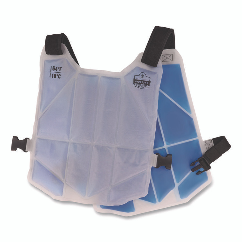 TENACIOUS HOLDINGS, INC. ergodyne® 12339 Chill-Its 6671 Heat Stress Prevention Kit, 2 Towels, Vest, 17 qt Cooler