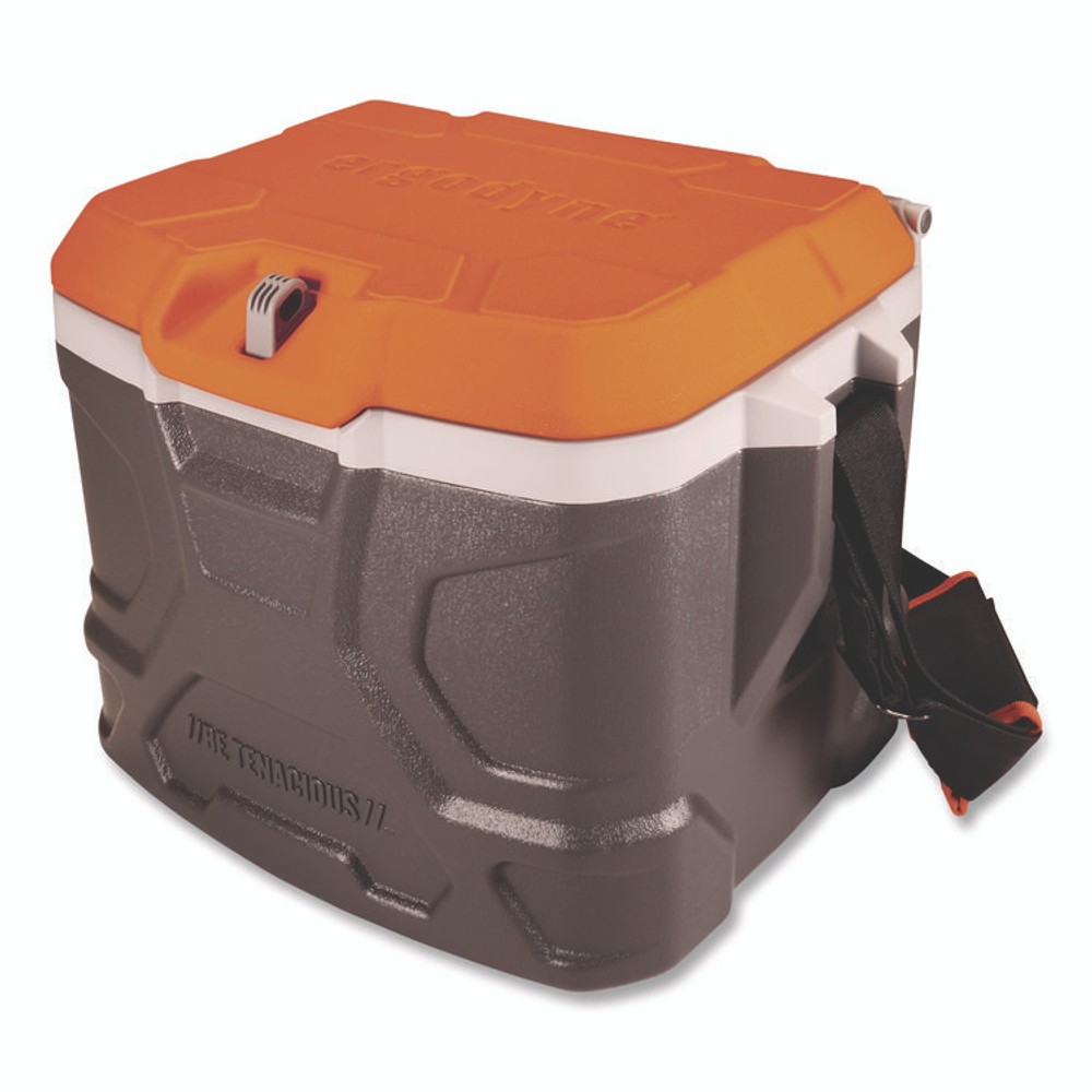 TENACIOUS HOLDINGS, INC. ergodyne® 12339 Chill-Its 6671 Heat Stress Prevention Kit, 2 Towels, Vest, 17 qt Cooler