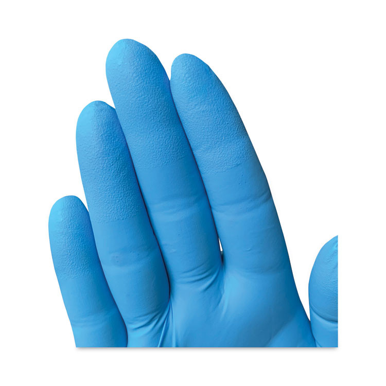 SMITH AND WESSON KleenGuard™ 54424 G10 2PRO Nitrile Gloves, Powder-Free, X-Large, 6 mil Thick, 9.5" Long, Blue, 90/Box