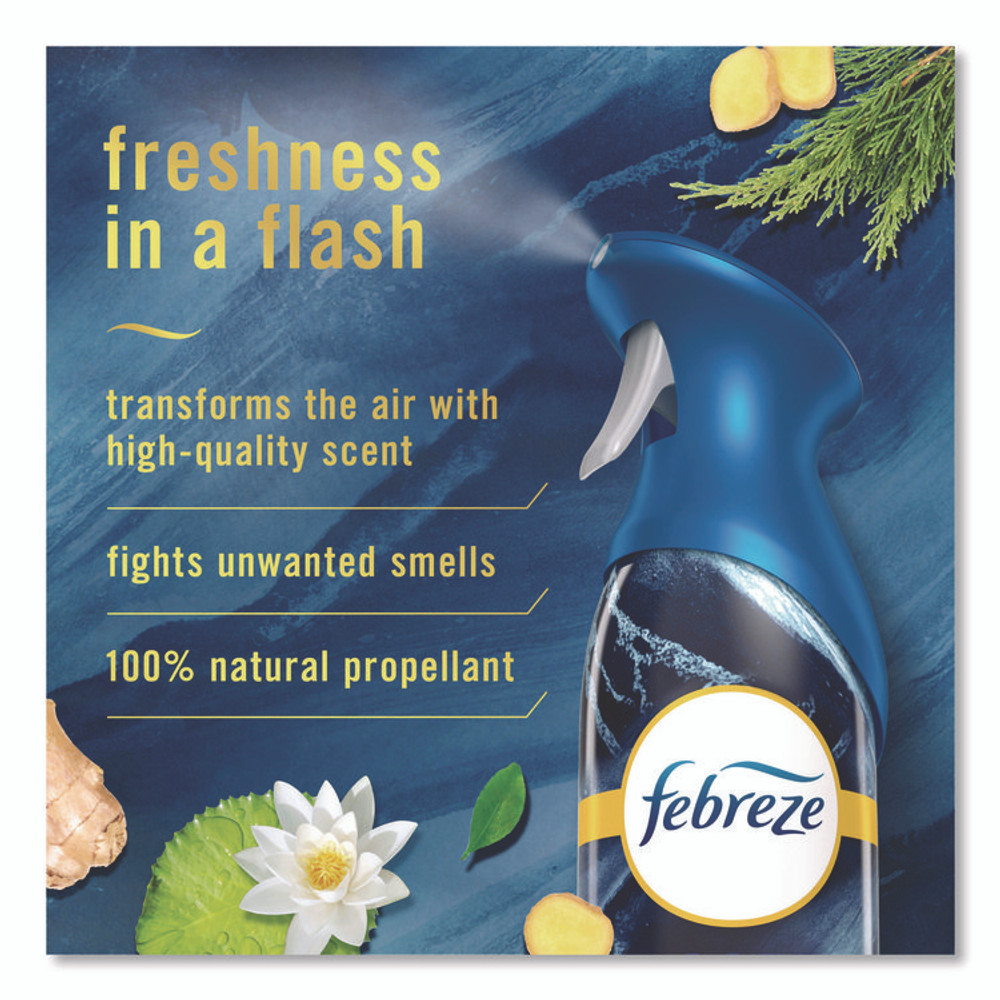 PROCTER & GAMBLE Febreze® 17345 AIR, Ocean, 8.8 oz Aerosol Spray, 2/Pack, 3 Packs/Carton