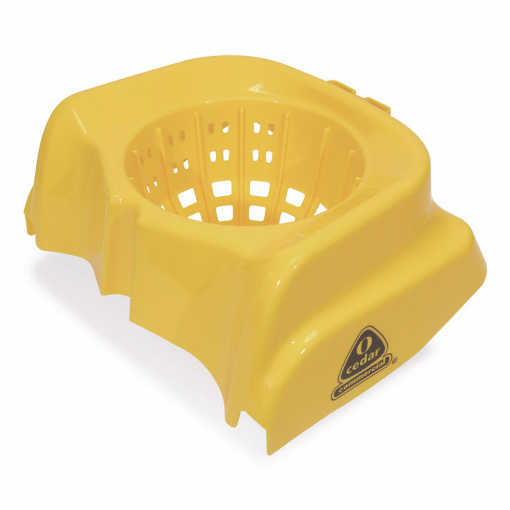 NEXSTEP COMMERCIAL PRODUCTS 96979 MaxiRough Institutional Mop Bucket and Wringer, 35 qt, Yellow