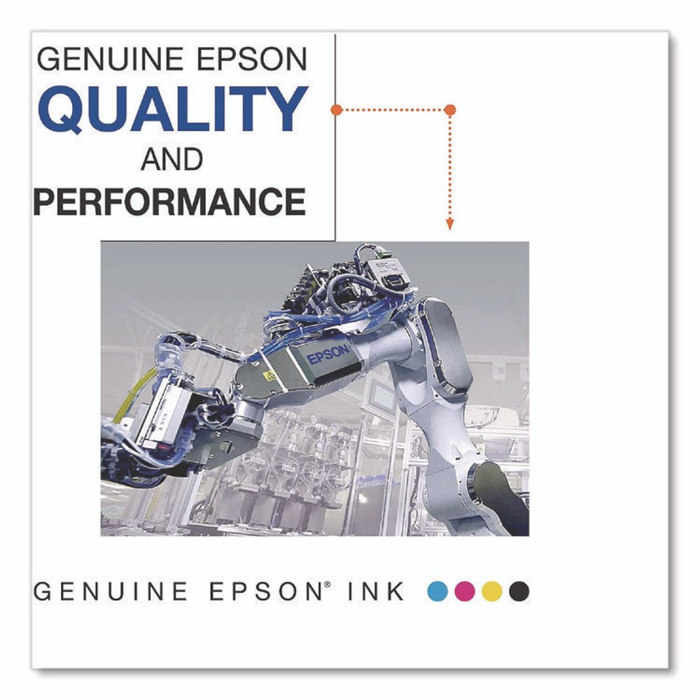 EPSON AMERICA, INC. T13U420 T13U420 (T13U) DURABrite Pro High-Yield Ink, 4,600 Page-Yield, Yellow