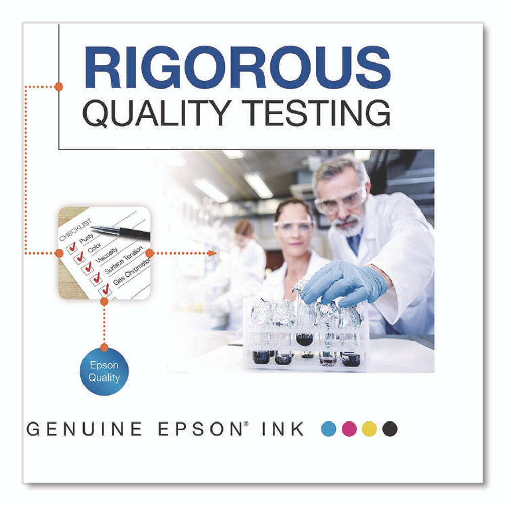 EPSON AMERICA, INC. T13U420 T13U420 (T13U) DURABrite Pro High-Yield Ink, 4,600 Page-Yield, Yellow