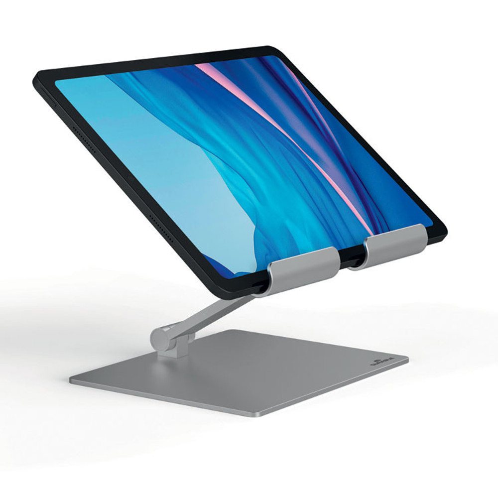 DURABLE OFFICE PRODUCTS CORP. 894023 Adjustable Tablet Stand, Silver
