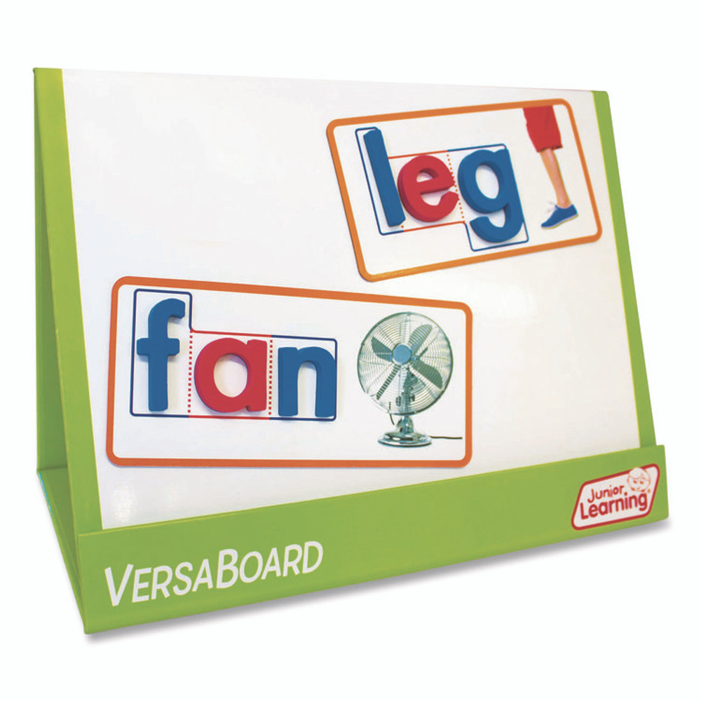 JUNIOR LEARNING Inc® 196 Rainbow Lowercase Letters, (2) Alphabet Sets, (2) Extra Vowel Sets, +/- 1.6" Tall, Blue Consonants, Red Vowels, 62 Pieces