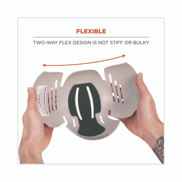 TENACIOUS HOLDINGS, INC. ergodyne® 23380 Skullerz 8945 Universal Bump Cap Insert, Gray