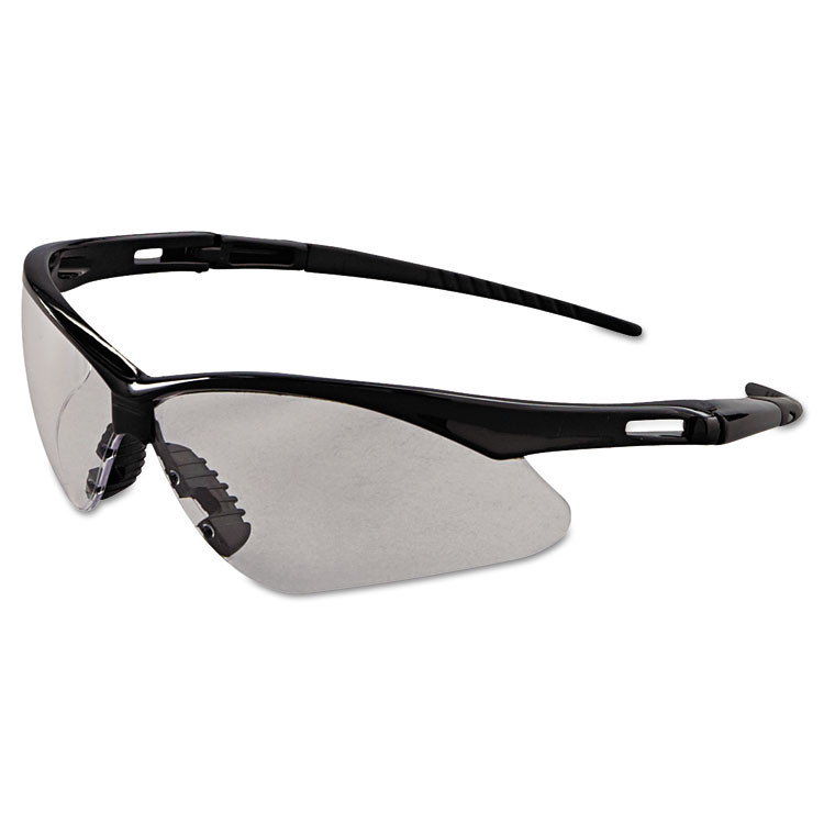 SMITH AND WESSON KleenGuard™ 25679 Nemesis Safety Glasses, Black Frame, Clear Anti-Fog Lens