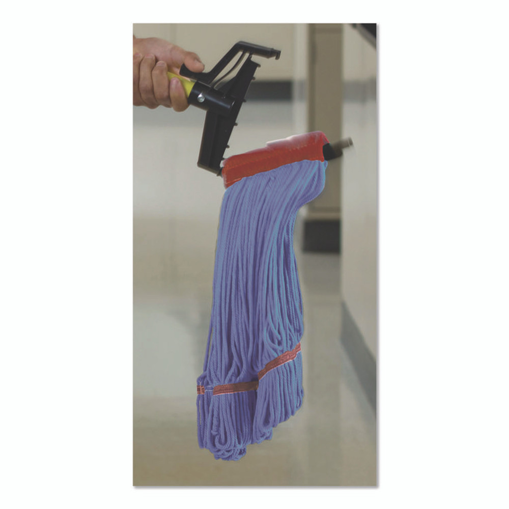 NEXSTEP COMMERCIAL PRODUCTS 97156 MaxiClean Loop-End Mop, Cotton/Synthetic, 20 oz, Blue