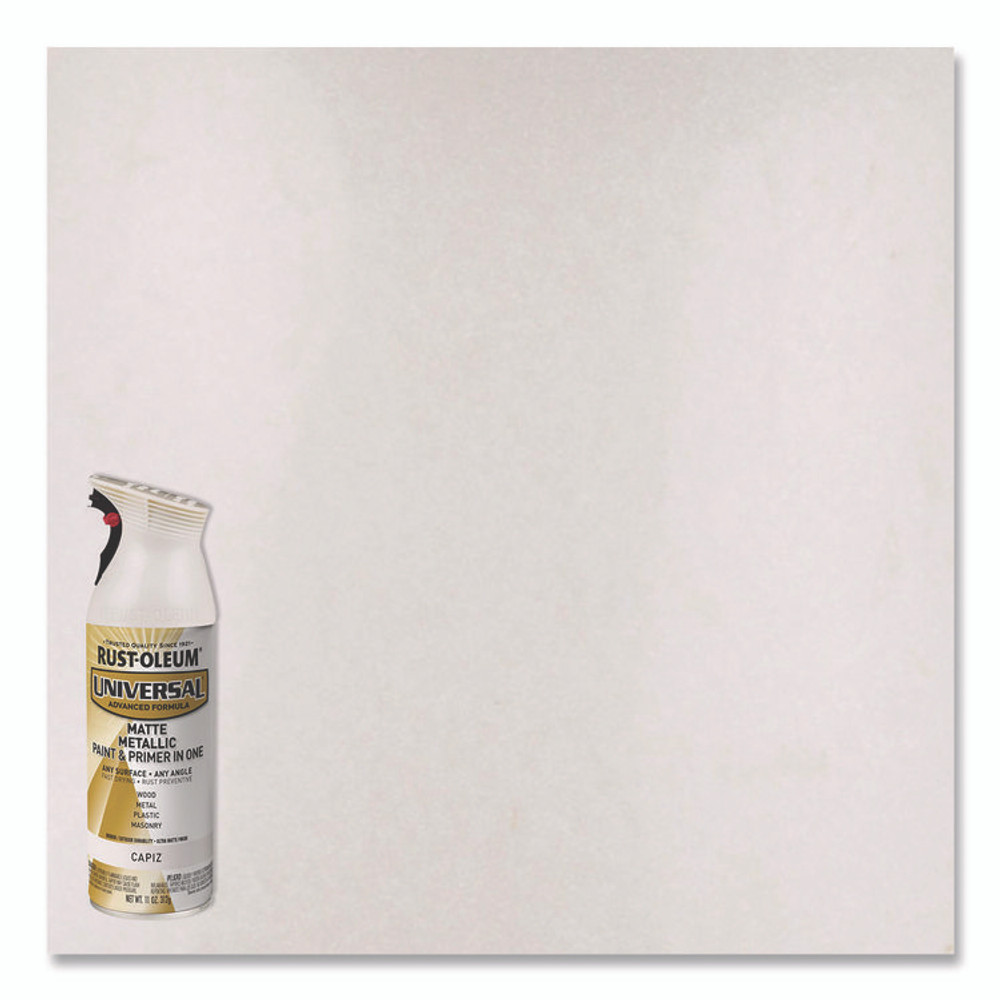 RUST-OLEUM CORPORATION 371597 Universal Premium Spray Paint, Metallic Capiz, 11 oz Aerosol Can, 6/Carton