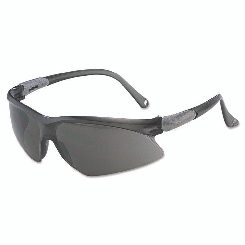 SMITH AND WESSON KleenGuard™ 14476 V20 Visio Safety Glasses, Black Frame, Black Indoor/Outdoor Lens