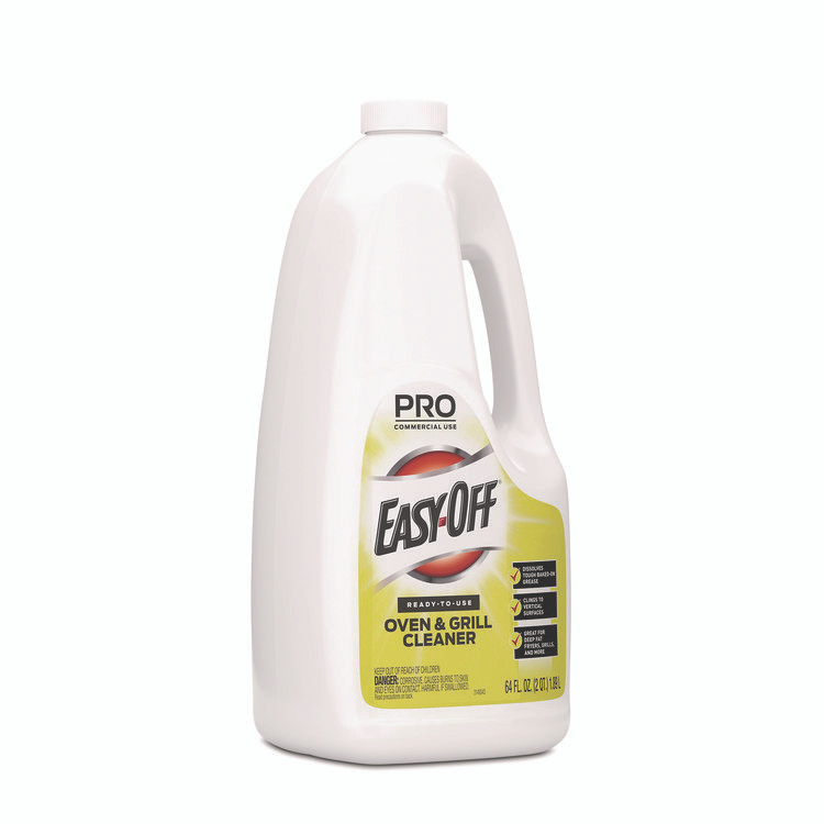 RECKITT BENCKISER Professional EASY-OFF® 80689CT Ready-to-Use Oven and Grill Cleaner, Liquid, 2 qt Bottle, 6/Carton