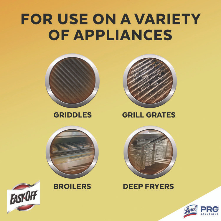 RECKITT BENCKISER Professional EASY-OFF® 80689CT Ready-to-Use Oven and Grill Cleaner, Liquid, 2 qt Bottle, 6/Carton