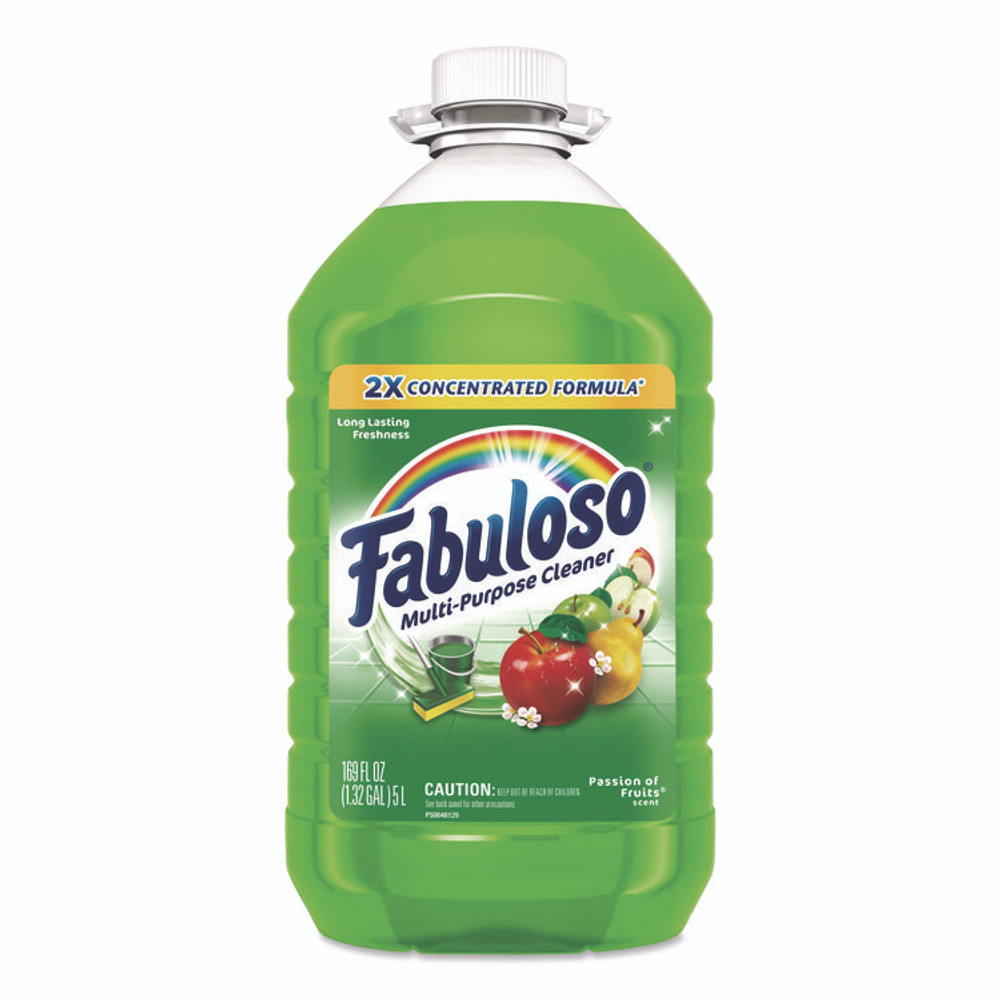 COLGATE PALMOLIVE, IPD. Fabuloso® 61037887 Multi-Use Cleaner, Passion of Fruits Scent, 169 oz Bottle, 3/Carton