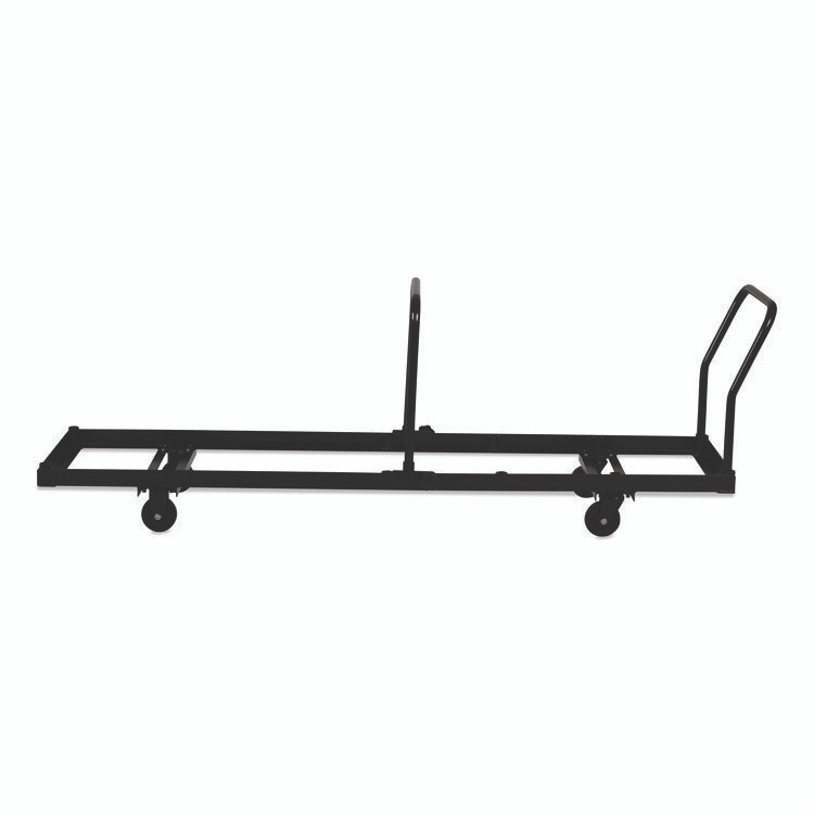 NATIONAL PUBLIC SEATING NPS® DY35 Folding Chair Dolly For Vertical Storage, Metal, 1,100 lb Capacity, 19.25" x 81" x 38.5", Brown