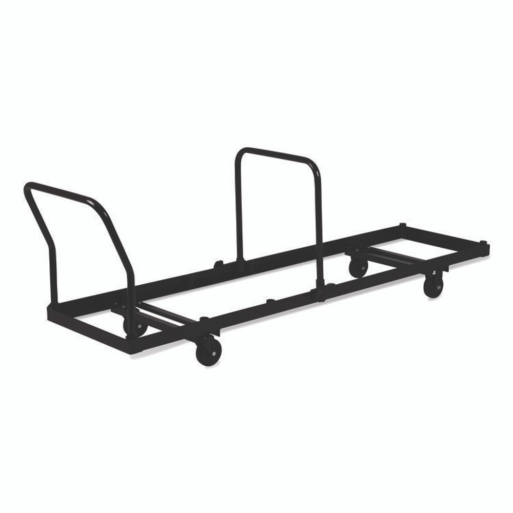 NATIONAL PUBLIC SEATING NPS® DY35 Folding Chair Dolly For Vertical Storage, Metal, 1,100 lb Capacity, 19.25" x 81" x 38.5", Brown
