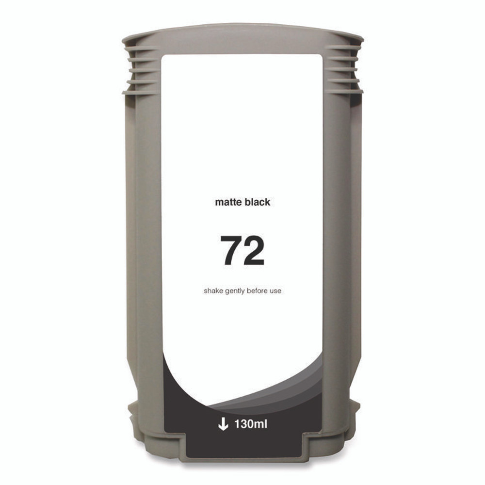 CLOVER IMAGING GROUP WH72MB Remanufactured Matte Black High-Yield Ink, Replacement for 72 (C9403A), 130 mL