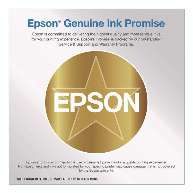 EPSON AMERICA, INC. T51NA20 T51NA20 (T51N) UltraChrome GS3 Eco-Solvent Ink, 800 mL, White