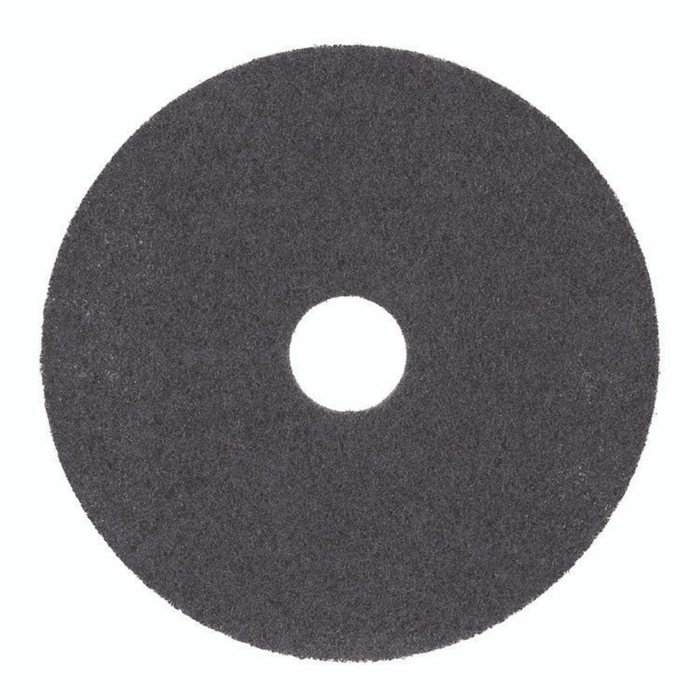 BOARDWALK 4019 HIP High Performance Stripping Floor Pads, 19" Diameter, Black, 5/Carton