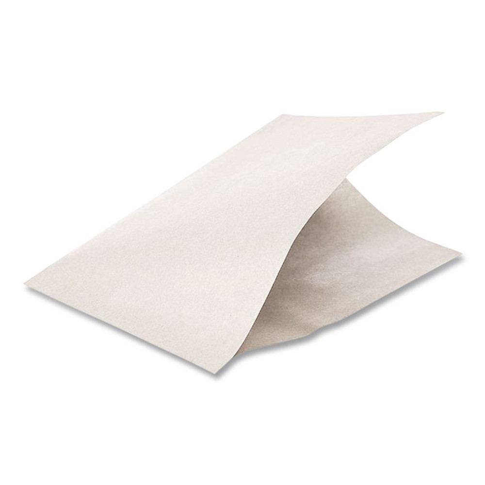 BAGCRAFT 300421 Dubl Open Single-Serve Bags, 7" x 0.75" x 6.75", White, 8,000/Carton