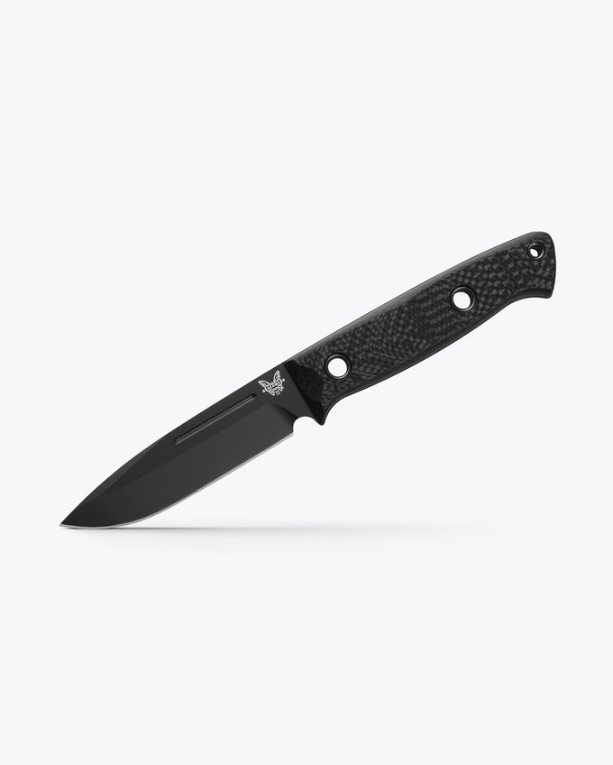 Benchmade 163BK Bushcrafter | Carbon Fiber | Drop-point