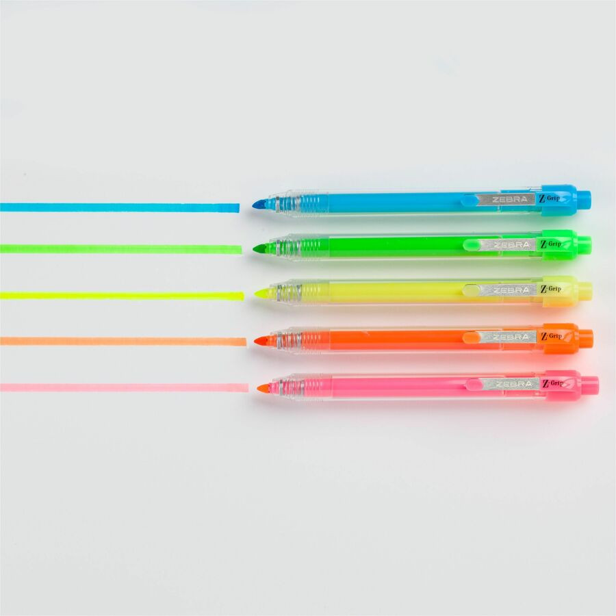 Zebra Pen Corporation Zebra Pen 71200 Zebra Pen Z-Grip Retractable Highlighter