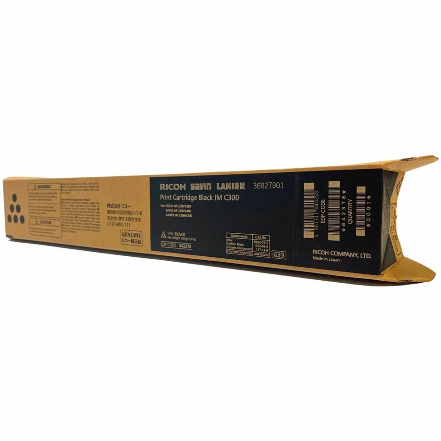 Ricoh Imaging Company, Ltd. Ricoh 842378 Ricoh Original Laser Toner Cartridge - Black - 1 Each