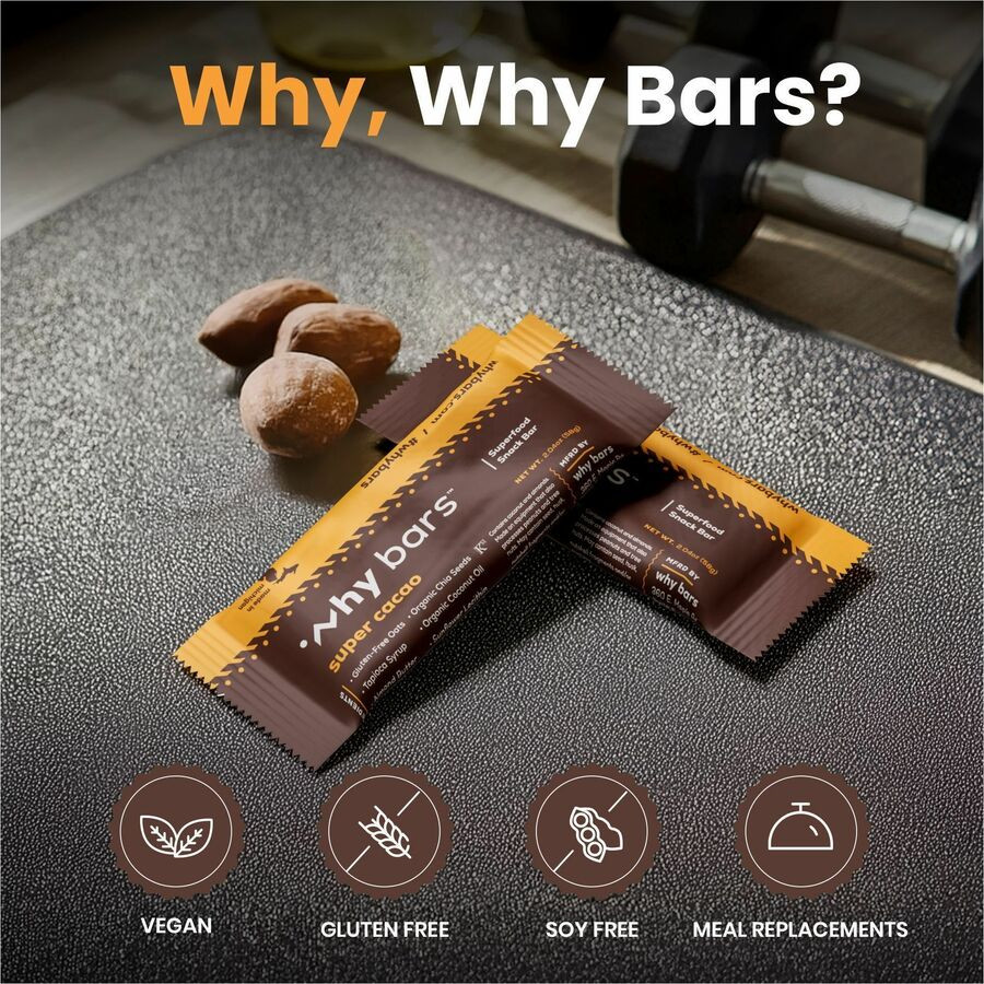 Why Bars WB1 Why Bars Superfood Protein Snack Bars