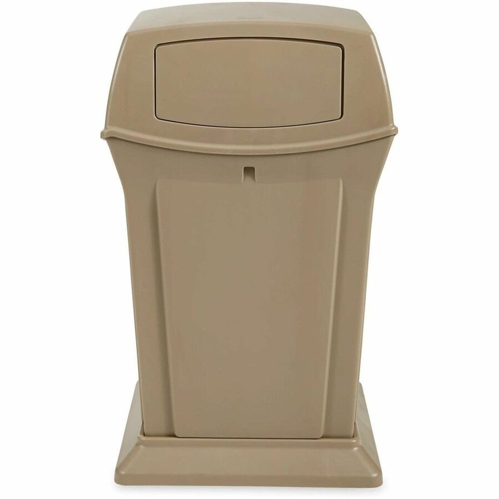 Rubbermaid Commercial Products Rubbermaid Commercial FG917188BEIG Rubbermaid Commercial Ranger Waste Container