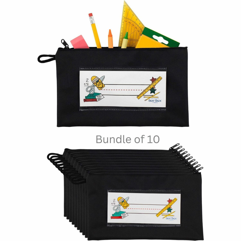 The Original Seat Sack Company Seat Sack 30040BUNDLE Seat Sack Pencil Pouch with Zipper | Bundle