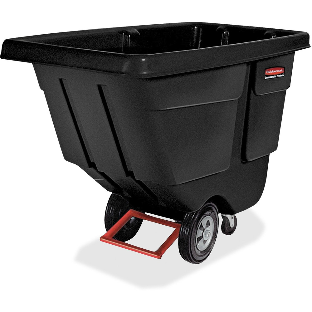 Rubbermaid Commercial Products Rubbermaid Commercial 130400BK Rubbermaid Commercial Rotomolded Utility Tilt Truck