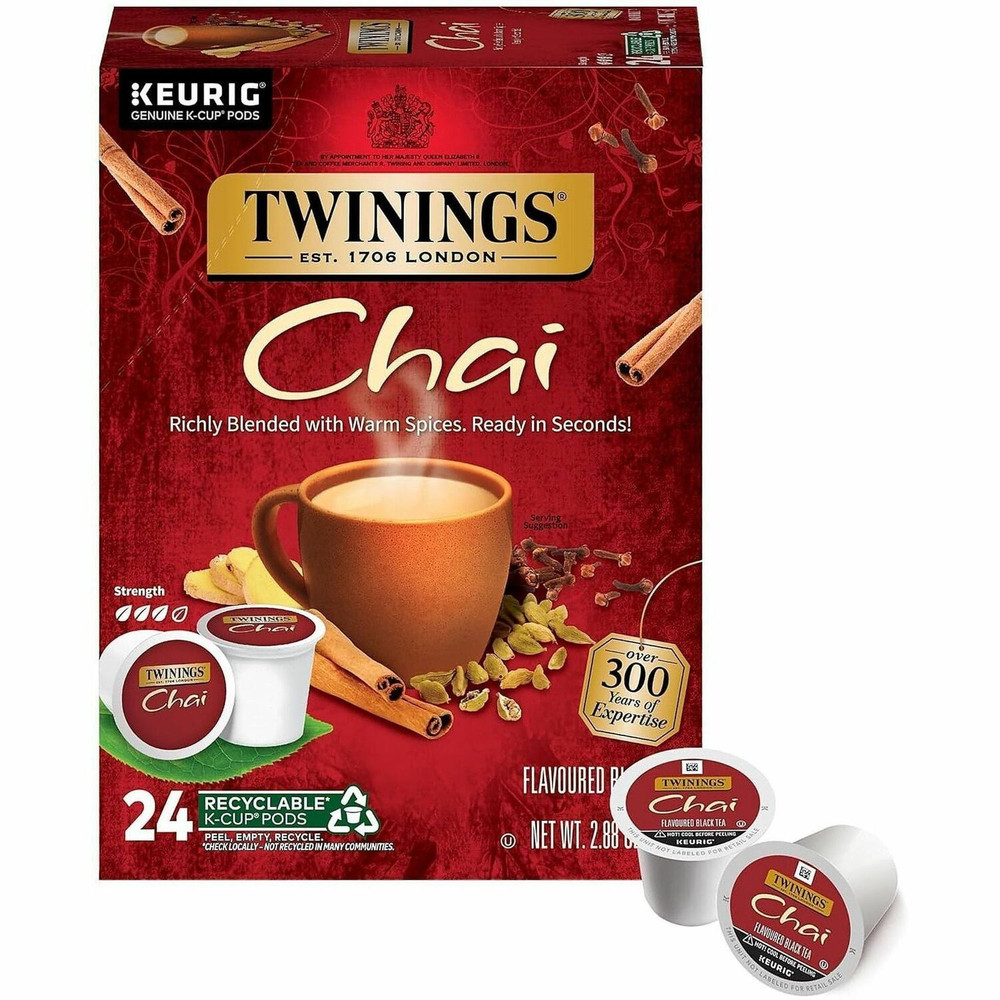 R. Twining & Co Limited Twinings of London 09954 Twinings of London Chai Flavoured Black Tea K-Cup