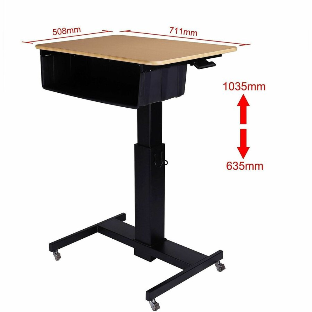 Rocelco, Inc Rocelco RMSD28BB Rocelco Sit-to-Stand School Desk