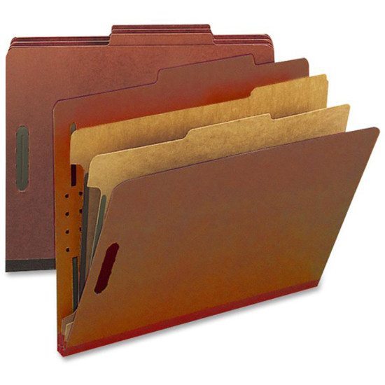 Smead Manufacturing Company Smead 14075 Smead Pressboard Classification Folders with SafeSHIELD&reg; Coated Fastener Technology