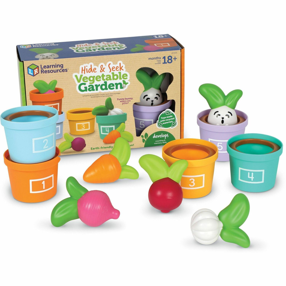 Learning Resources LER3604 Learning Resources Hide and Seek Vegetable Garden