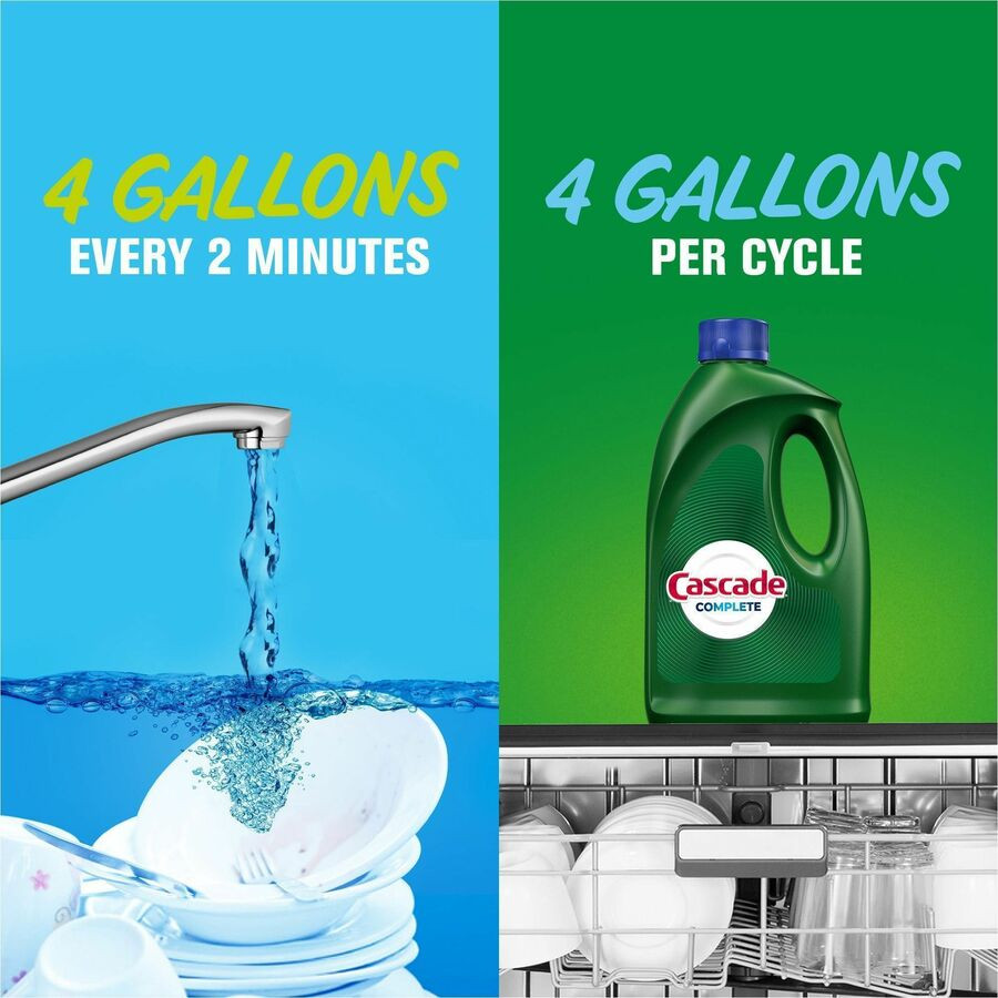 Procter & Gamble Cascade 53987CT Cascade Complete Gel Dishwasher Detergent