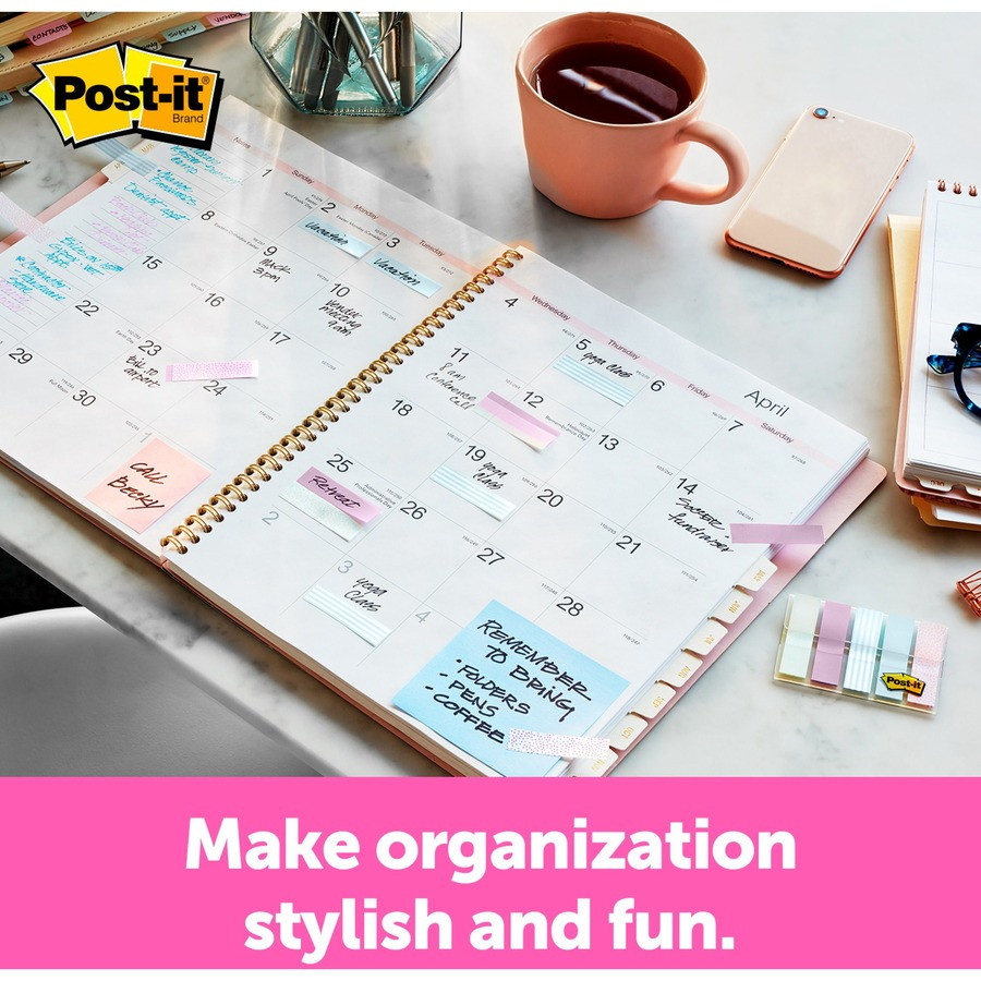 3M Post-it&reg; 684GRDNT Post-it&reg; Printed Flags