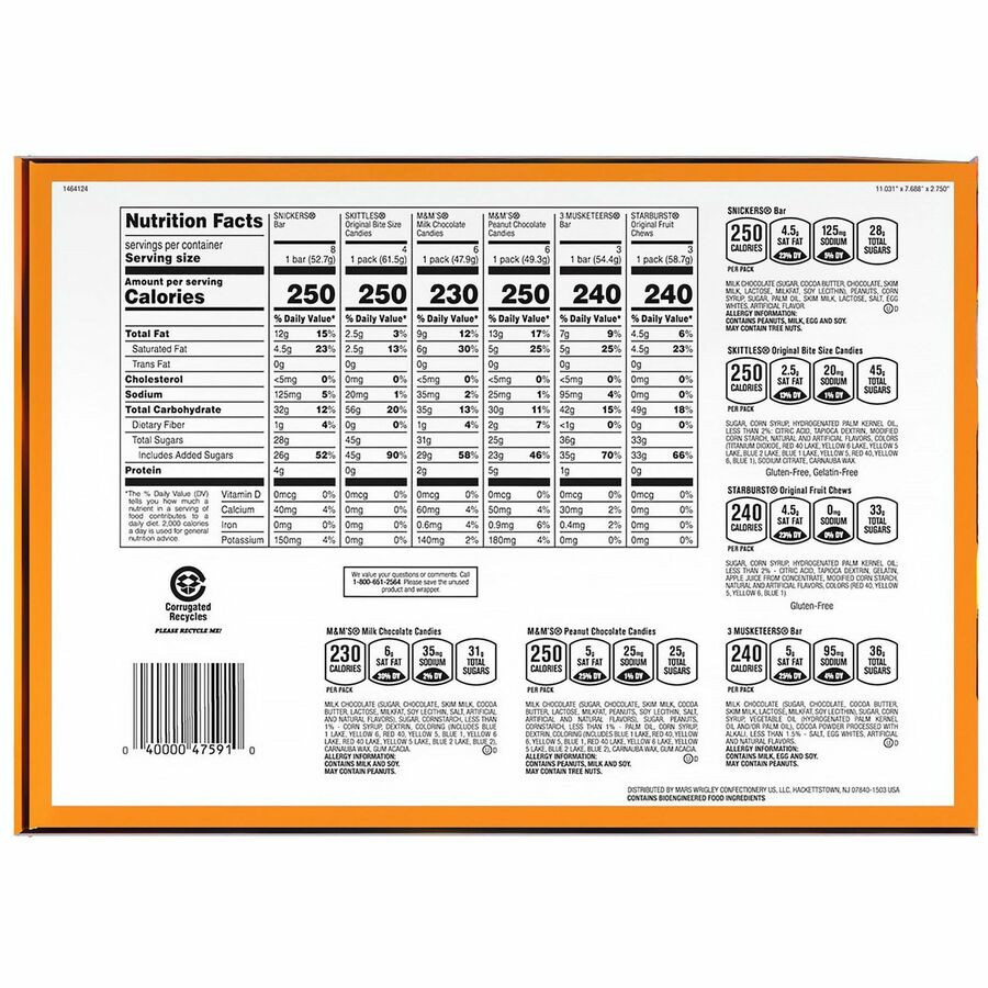 Mars, Incorporated Mars 220-00084 Mars Chocolate Variety Mix