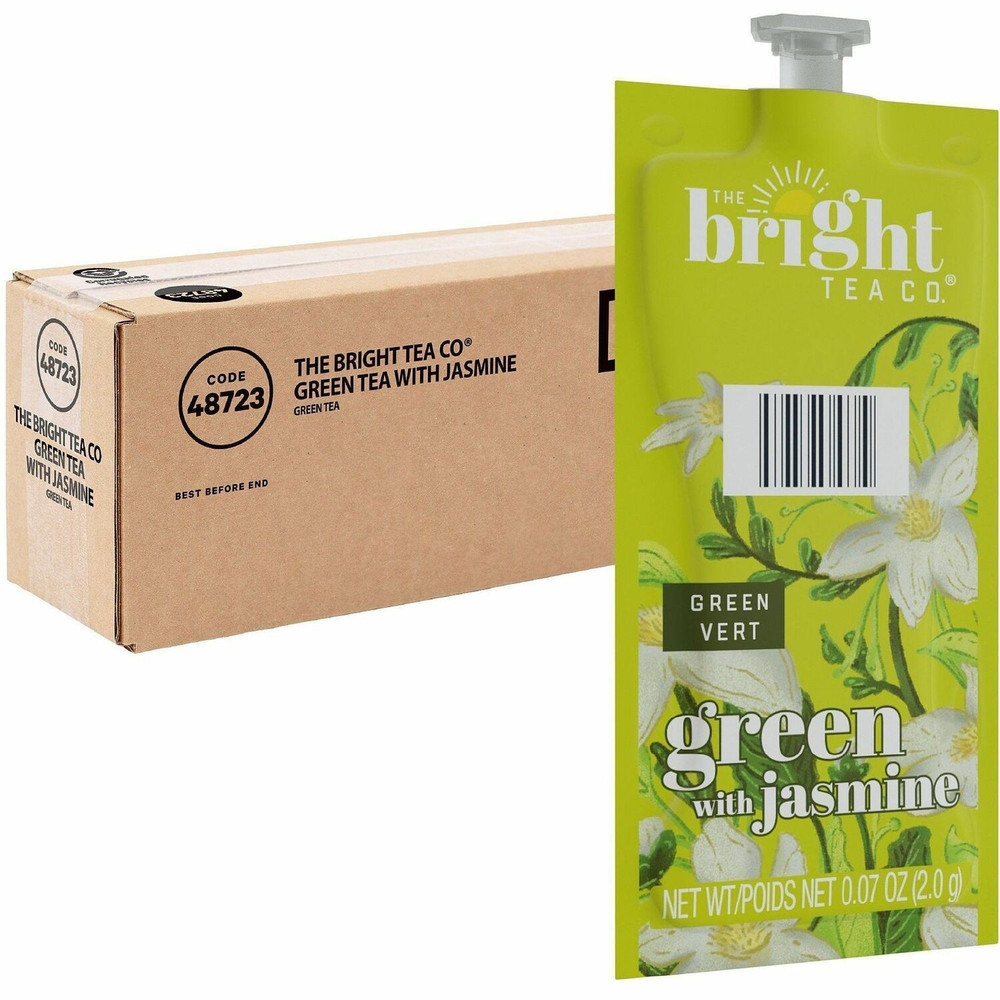 Lavazza North America The Bright Tea Co. 48723 The Bright Tea Co. Green Tea with Jasmine Green Tea Freshpack