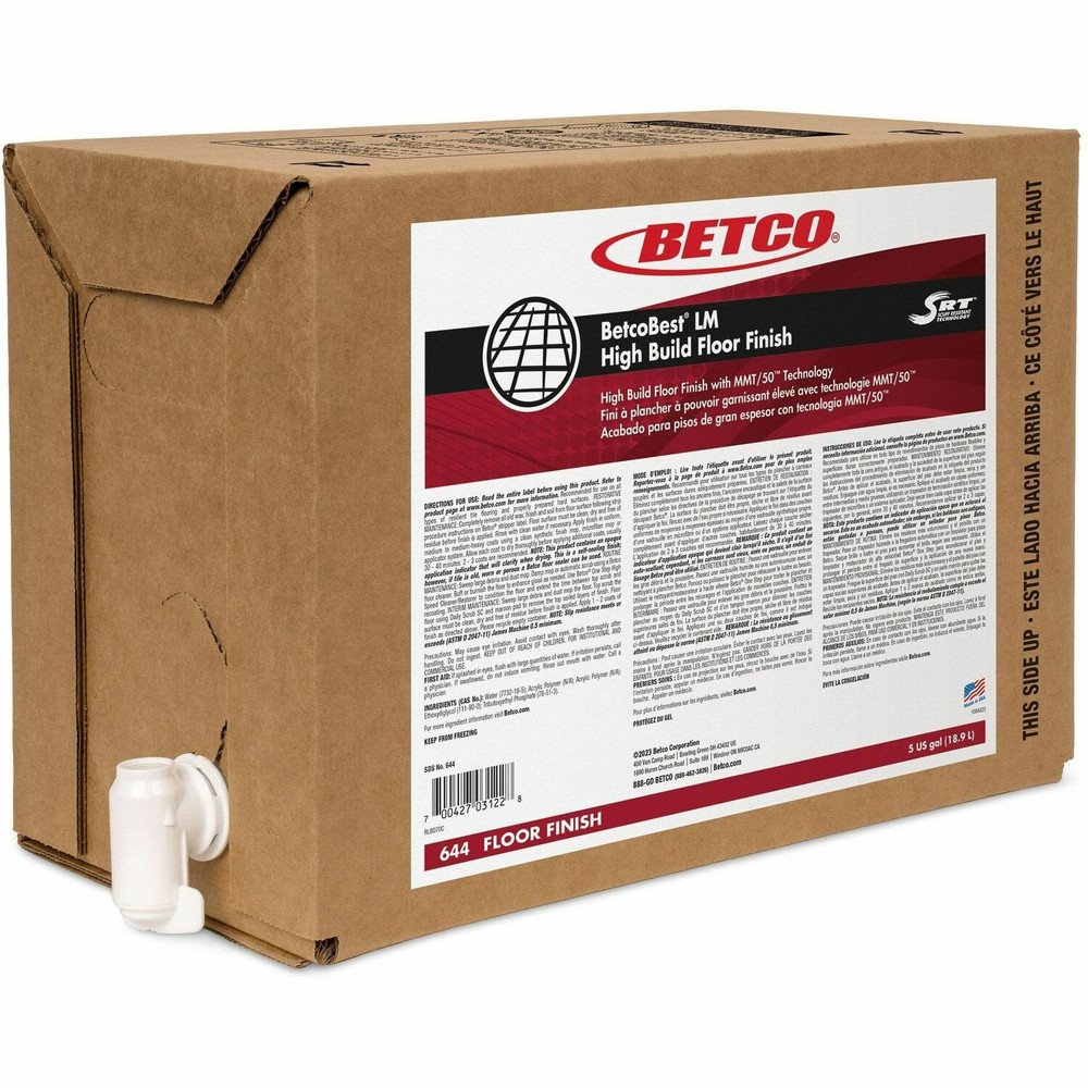 Betco Corporation Betco 644B500 Betco BetcoBest LM Floor Finish