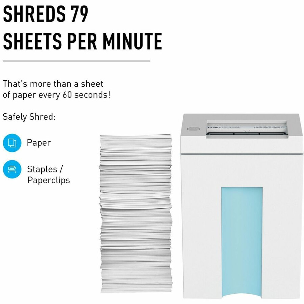 Krug & Priester IDEAL IDEDSH0063H IDEAL Shredders 2265 Cross-Cut P-4 Shredder