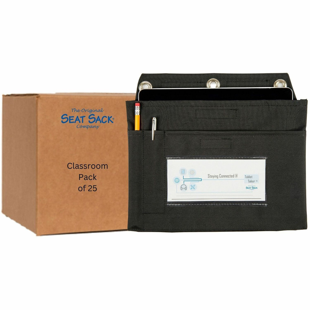 The Original Seat Sack Company Seat Sack 70193L Seat Sack Tablet Taker Carrying Case (Pouch) Chromebook - Black