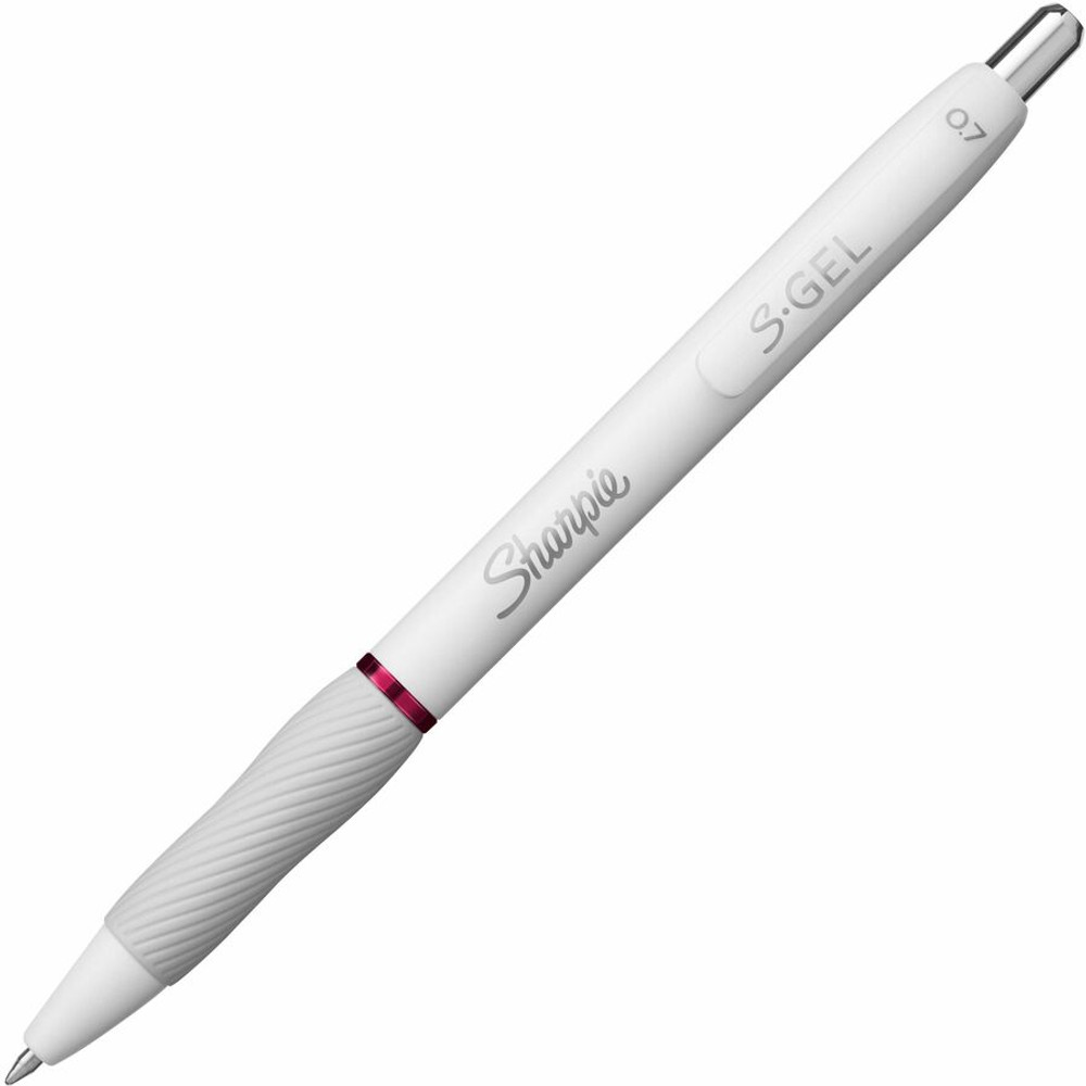 Newell Brands Sharpie 2206098 Sharpie S-Gel, White Fashion Barrel, Medium Point (0.7mm)