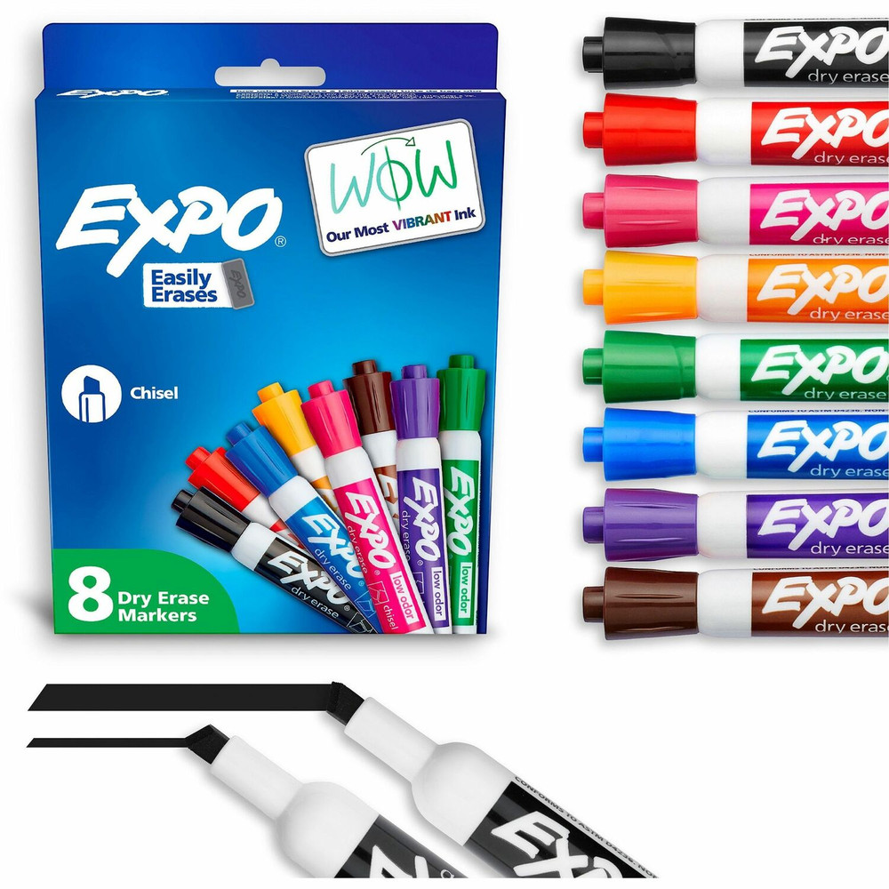 Newell Brands Expo 80078A Expo Low-Odor Dry-Erase Markers