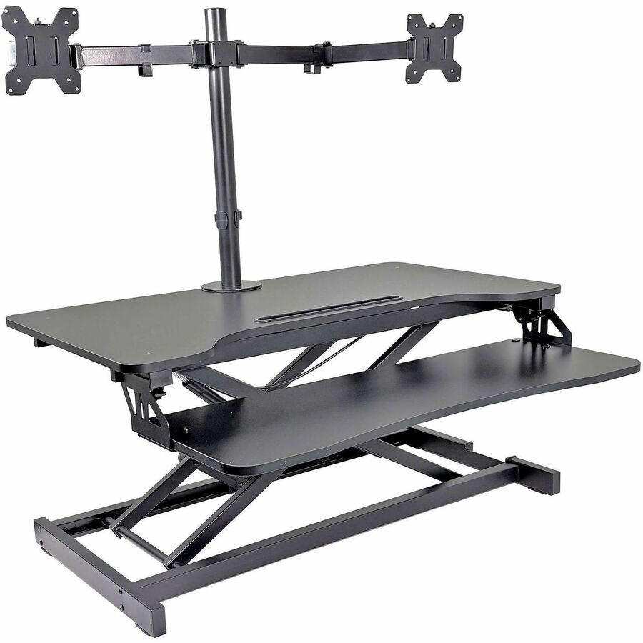 Rocelco, Inc Rocelco RVADRBDM2 Rocelco Desk Riser & Dual-Monitor Mount