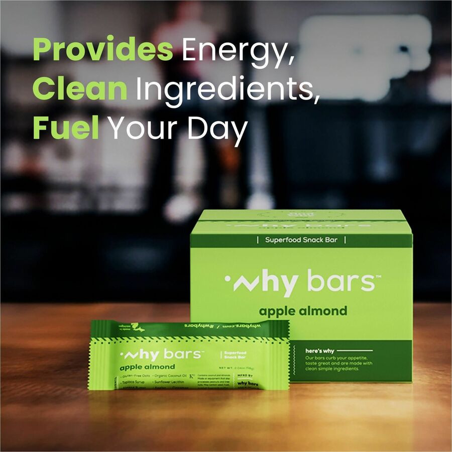 Why Bars WB3 Why Bars Superfood Protein Snack Bars
